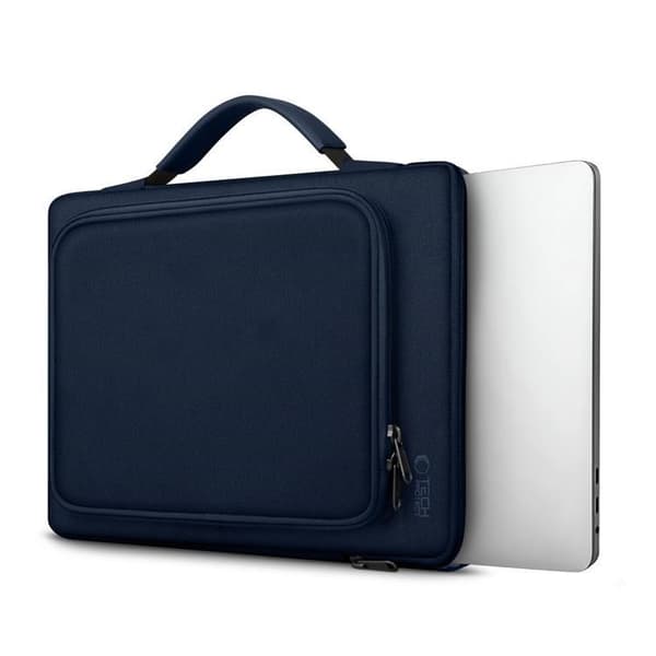 Tech-Protect Taske til bærbar computer 15"-16" Basic - Navy Blå