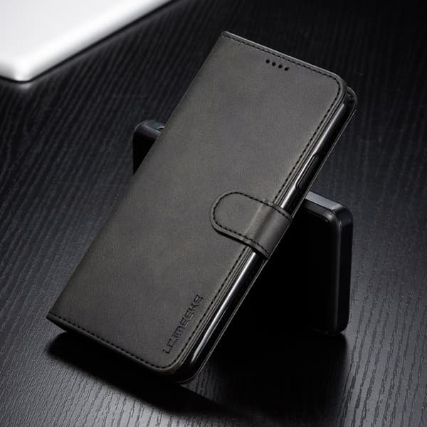 LC.imeeke iPhone 11 Pro Plånboksfodral Konstläder - Svart