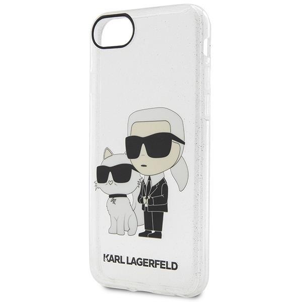 Karl Lagerfeld iPhone 7/8/SE 2020 Kuori Glitter Karl&Choupette