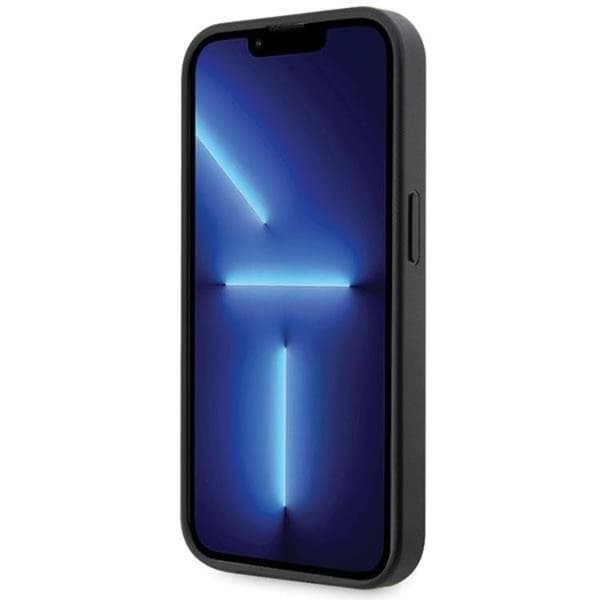 BMW iPhone 14 -puhelimen kuori Grip Hot Stamp - Musta Black
