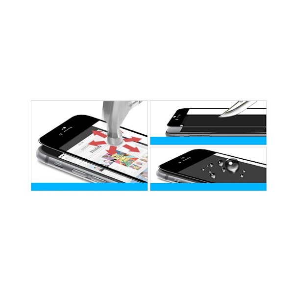 CoveredGear Edge to Edge karkaistu lasi LG G5:lle - Gold