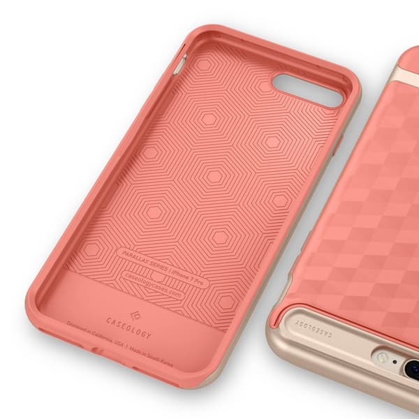 Caseology Parallax Cover til iPhone 7 Plus - Pink Pink