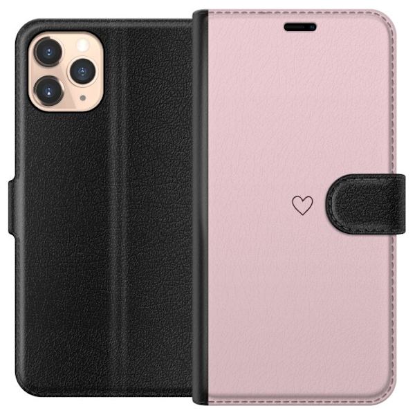 Plånboksfodral till Apple iPhone 11 Pro med Litet Hjärta