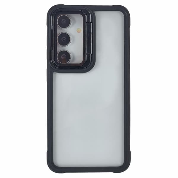 Mobilskal för Samsung Galaxy S26 PC + TPU med kickstand - Svart