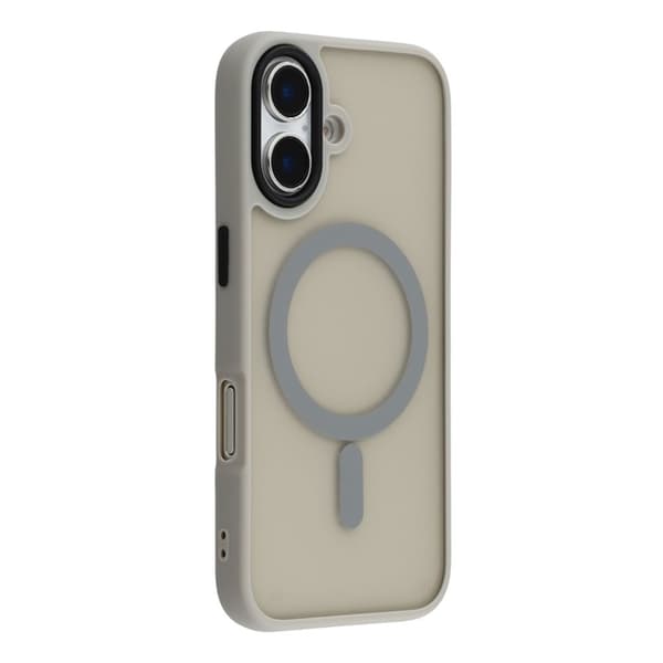 Mobilskal till iPhone 17 MagSafe Skin Touch - Titangrå Grå