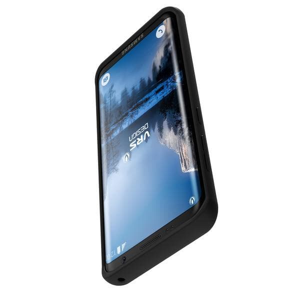 Verus Single Fit -kuori Samsung Galaxy S8 Plus - Musta Black