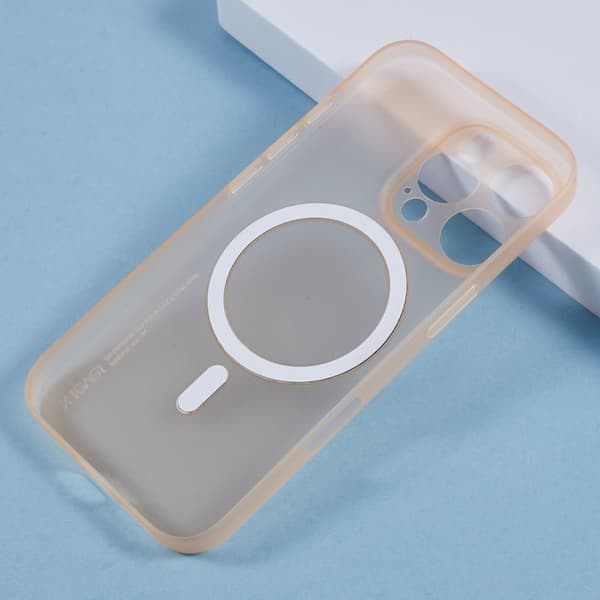 X-LEVEL Mobilskal till iPhone 16 Pro MagSafe Ultra Tunn 0.18mm Guld