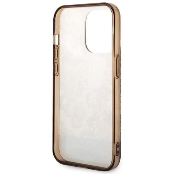 GUESS iPhone 14 Pro -kuori Porcelain Collection - Ocher