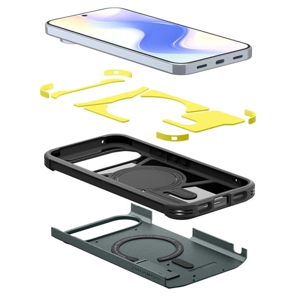Spigen Mobilskal till Google Pixel 10 Pro XL Magsafe Tough Armor - Abyss Grön Grön
