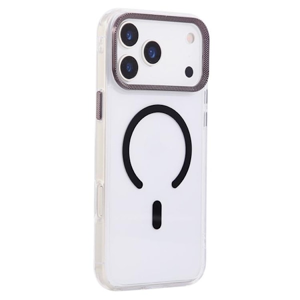 Mobilskal till iPhone 17 Pro MagSafe Texture Frame - Svart Svart