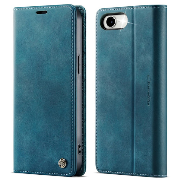 Caseme iPhone 16e Plånboksfodral RFID Blocking - Grön Grön