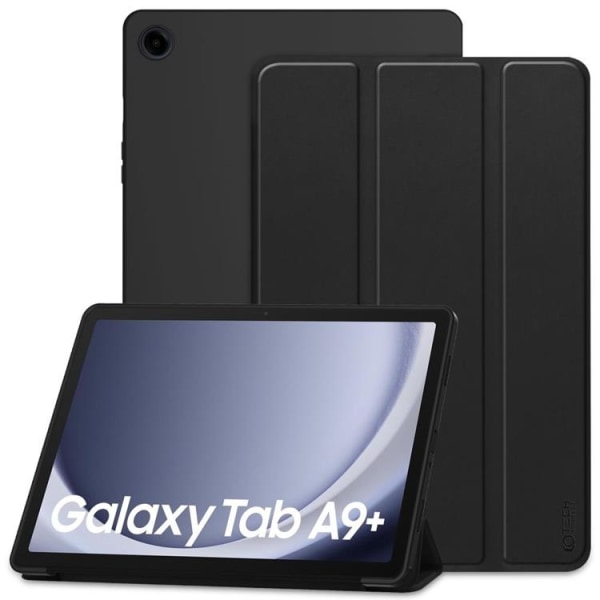 Tech-Protect Galaxy Tab A9 Plus -kotelo Smart - musta