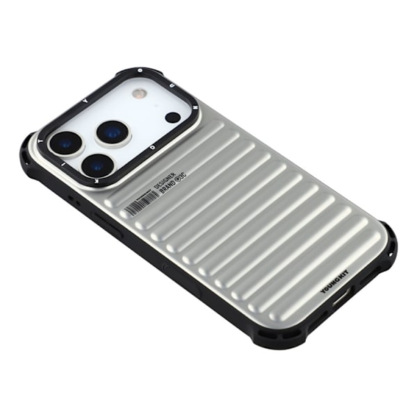 YOUNGKIT Mobilskal till iPhone 17 Pro Max MagSafe Suitcase - Silver Silver