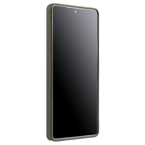 MELKCO Mobilskal till Samsung Galaxy S25 Ultra Äkta Läder + PC Grå