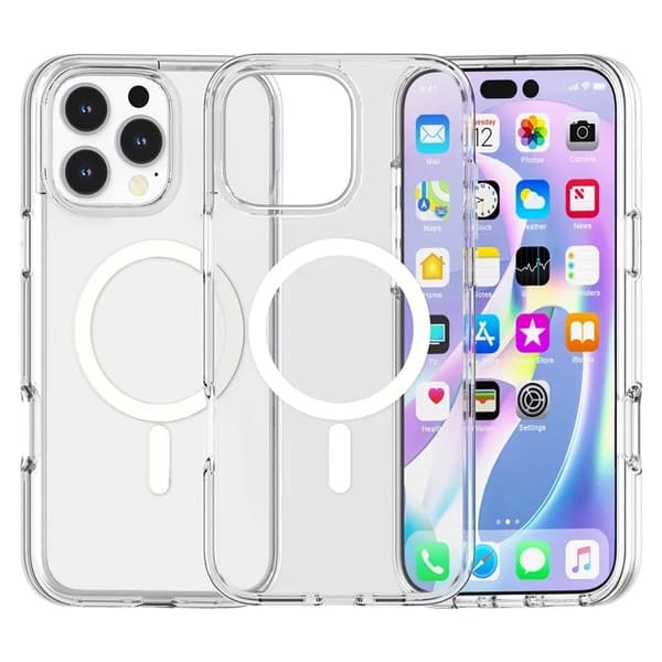 Mobilskal till iPhone 16 Pro MagSafe - Transparent Transparent
