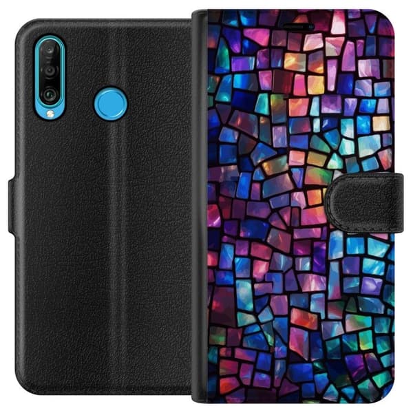 Pung Taske til Huawei P30 lite med Disco
