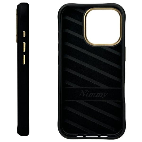 Nimmy Telefontaske til iPhone 16 Pro Max Cool & Cute 2.0 Monkey - Sort Black