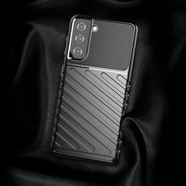 Galaxy S23 Skal Thunder Armor Silicone - Blå