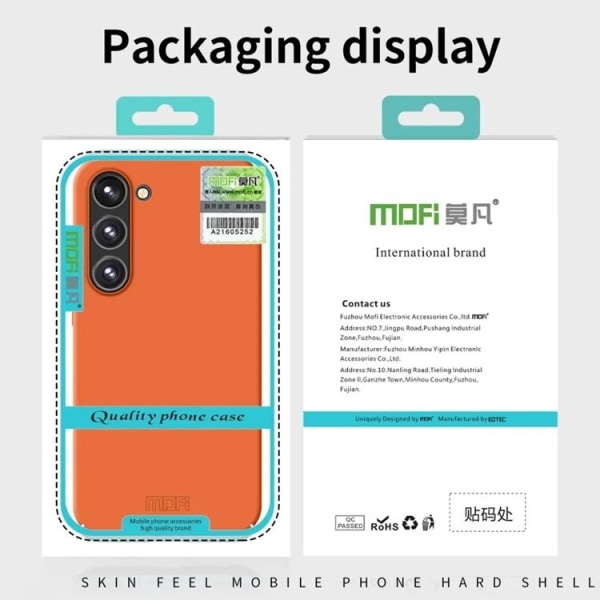 Mofi Galaxy S24 Plus -matkapuhelinsuoja JK Qin -sarja - harmaa