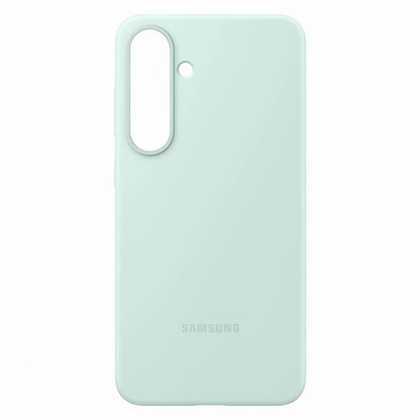 Mobilskal till Samsung Galaxy S25 Plus Silikon - Mynta Grön