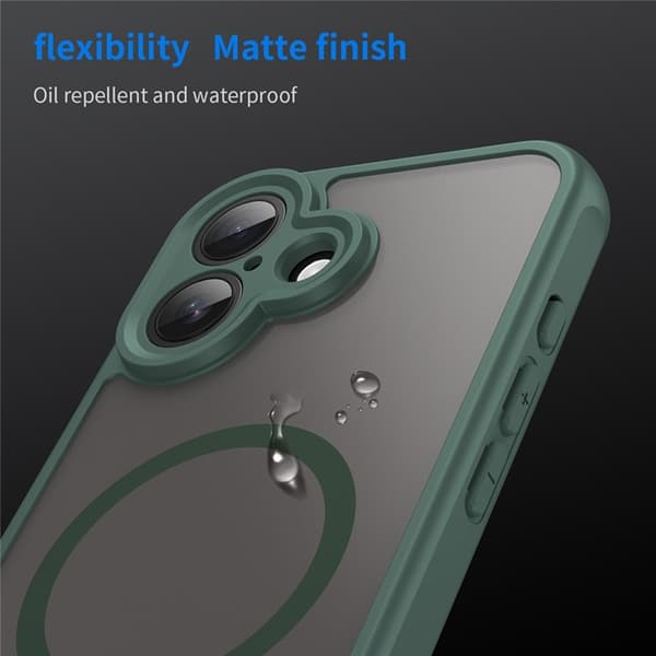 Mobilskal till iPhone 17 MagSafe Anti Drop - Grön Grön