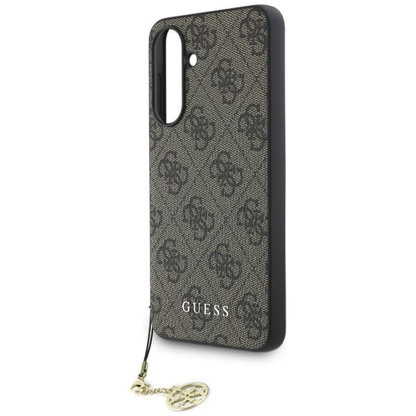 Guess Mobilskal För Galaxy A56 5G 4G Charms Collection - Brun