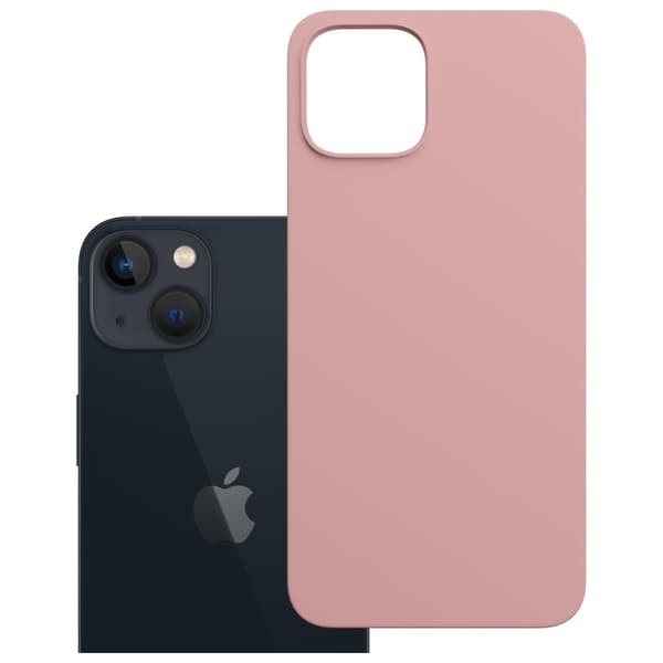 3MK Mobilskal till iPhone 15 MagSafe Silikon Hardy - Rosa