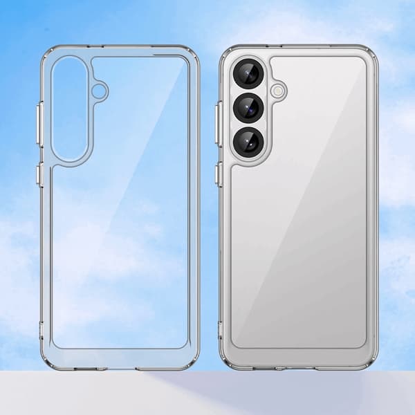 Mobilskal till Galaxy S25 Outer Space med Ram - Transparent Transparent