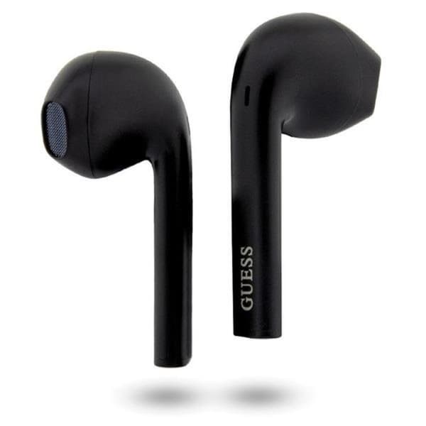 Guess TWS EST Logo Bluetooth In-Ear-høretelefoner+opladningsstation Black