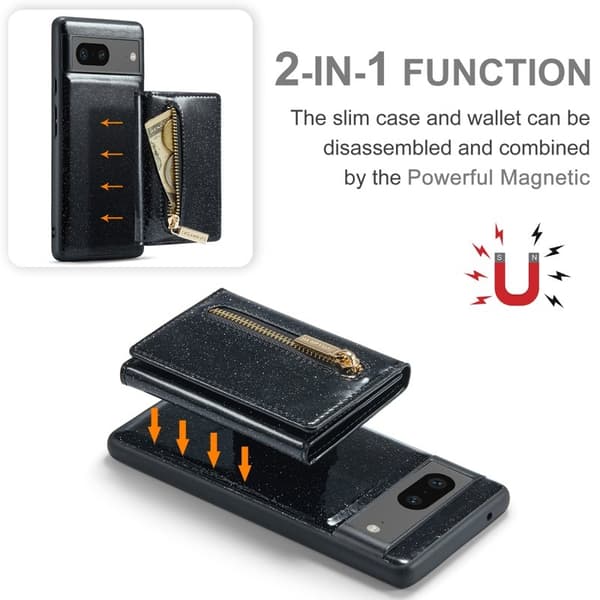 DG.MING M3 Series Mobilskal till Google Pixel 7 5G Magnetisk Svart