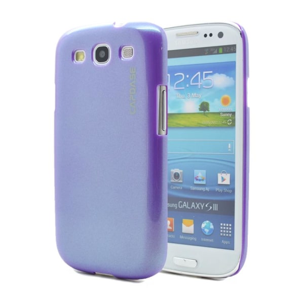 CAPDASE Skal till Samsung Galaxy S3 i9300 (Lila) + Skärmskydd
