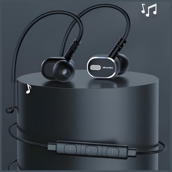 AWEI TC-6 Hörlurar stereo USB-C - Svart
