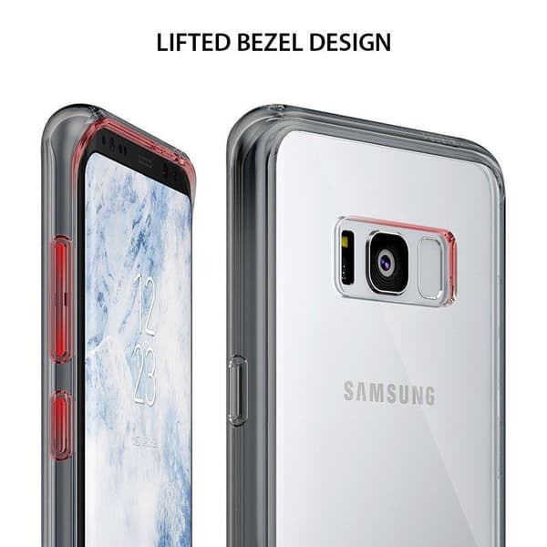 Ringke Fusion Shock Absorption Skal till Samsung Galaxy S8 - Grå Grey