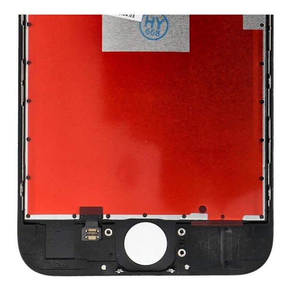 iPhone 6S Skærm med LCD-skærm FixCell High Light - Sort Svart
