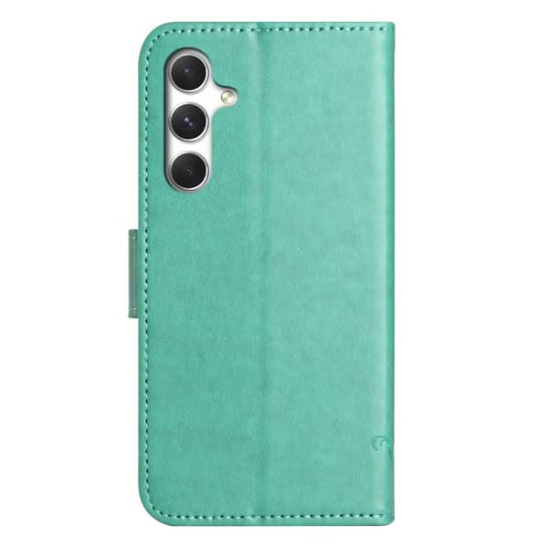 Plånboksfodral för Samsung Galaxy S26 Plus Konstläder Ställ - Cyan