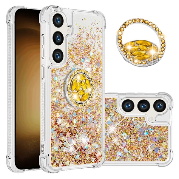 Mobilskal för Samsung Galaxy S26 Plus TPU Kickstand - Guld