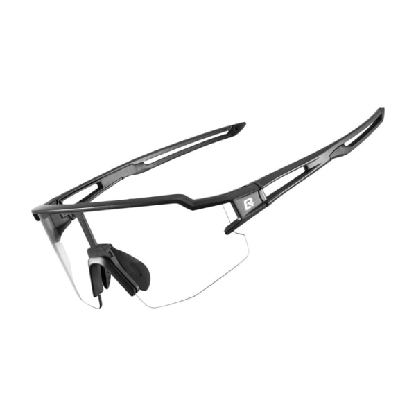 Rockbros fotokromatiske cykelbriller UV400 - Sort