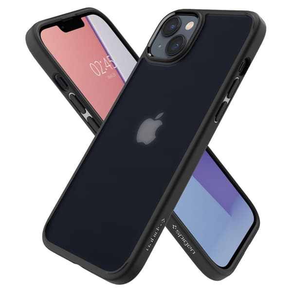 Spigen iPhone 14 Plus Cover Ultra Hybrid - Frost Sort Svart