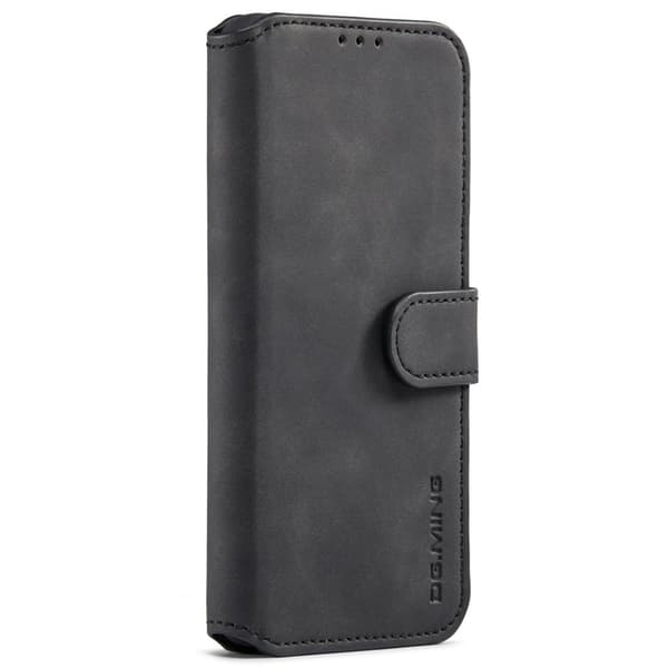 DG.MING Stand Wallet Mobilskal Retro KonstLäder för Samsung A53 5G - Svart