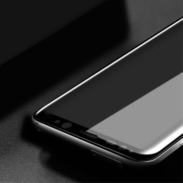Curved Härdat Glas Skärmskydd till Samsung Galaxy S9 - Svart