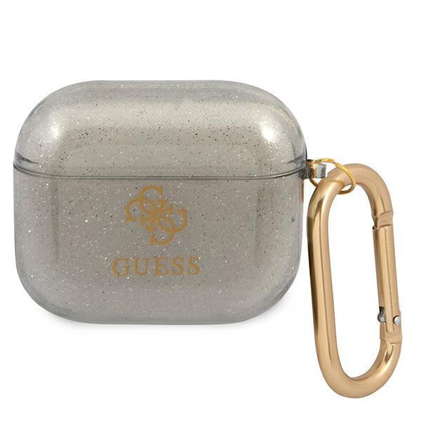 Guess Glitter Collection Cover AirPods 3 - Sort Black