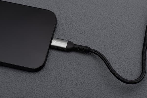 Forcell USB-C till USB-C kabel 240W 3m QC4.0 PD 5A Cafule - Svart Black