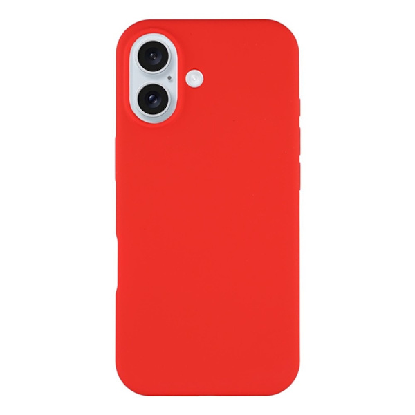 Mobilskal till iPhone 17 Solid Silikon Shockproof - Röd Röd