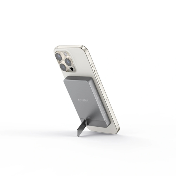 Tech-Protect Magsafe Powerbank 5000mAh PB14 LifeMag - Grå Grå