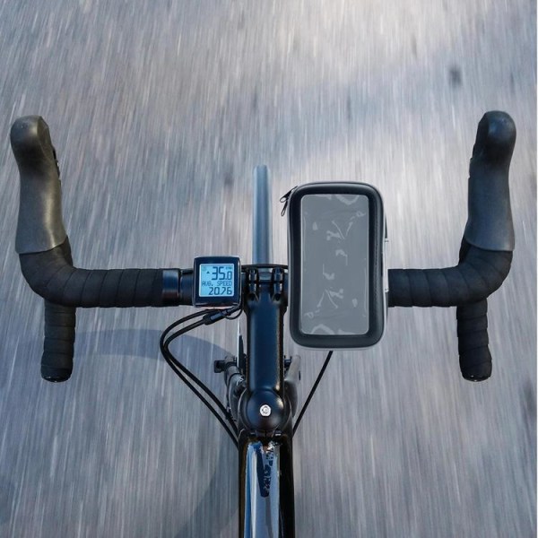 Celly Cykelhållare med väska IPX6 Snap Ultratålig