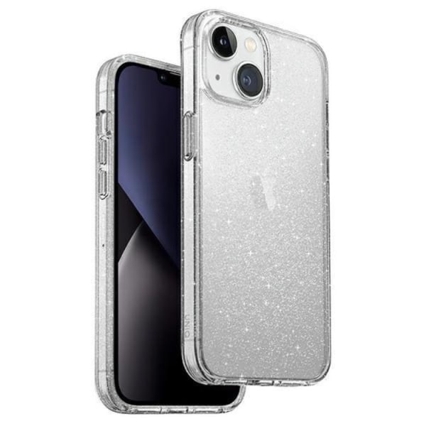 UNIQ iPhone 14 Plus -kuori LifePro Xtreme - Clear/Tinsel Lucent