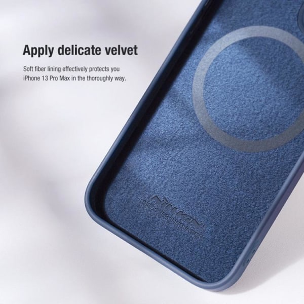 Nillkin iPhone 14 Pro -kotelo Magsafe Magnetic - violetti