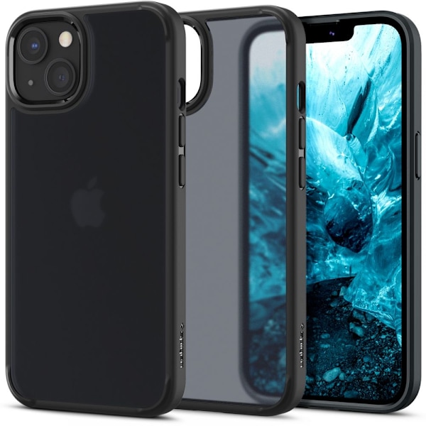 Spigen Ultra Hybrid Mobilskal Iphone 13 - Matte Frost Svart Svart