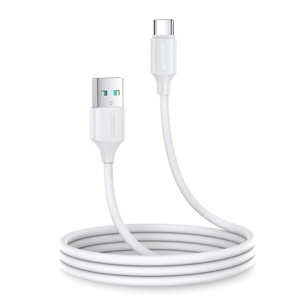 Joyroom USB till USB Typ-C-kabel 1m - Vit Vit