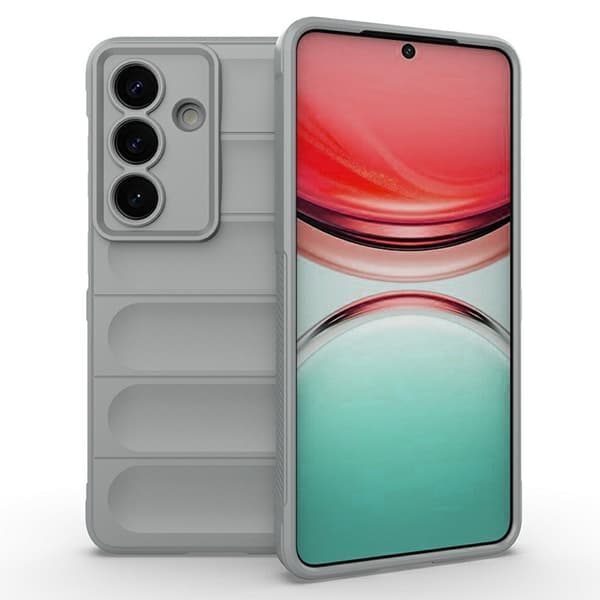 AMORUS Mobilskal till Galaxy S26/S26 Pro Soft TPU Rugged - Grå Grå